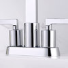 Luxier MSC14-T Single-Handle Bathroom Faucet With Drain, Chrome