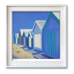 Beach cottages #2 - Fine Art Prints