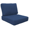 6" High Back Cushions for Chairs