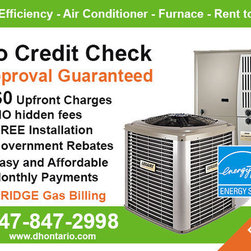 Furnace Air Conditioner Rent to Own .$0 down. NO Credit Check - Heating And Cooling