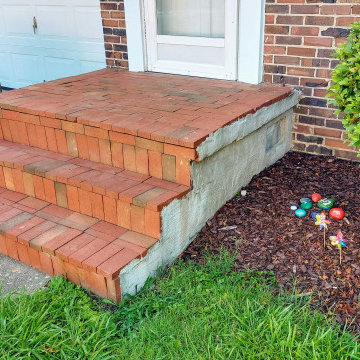 Step Rebuild -- Complete demo & rebuild of masonry steps