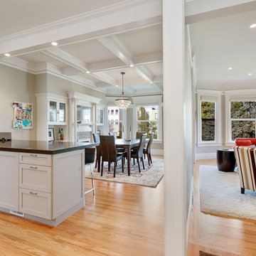 Arts & Crafts Flat Remodel - Kitchen & Dining Room (Cole Valley)