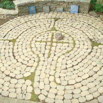 Labyrinth Patio In Arlington