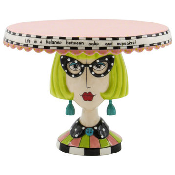 Dolly Mama Lady Cake Stand