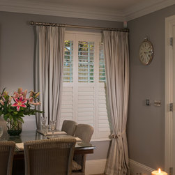 Contemporary Full Height Shutters - Interior Shutters