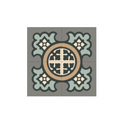 "Corona" 8x8 Encaustic Cement Tiles - Wall And Floor Tile