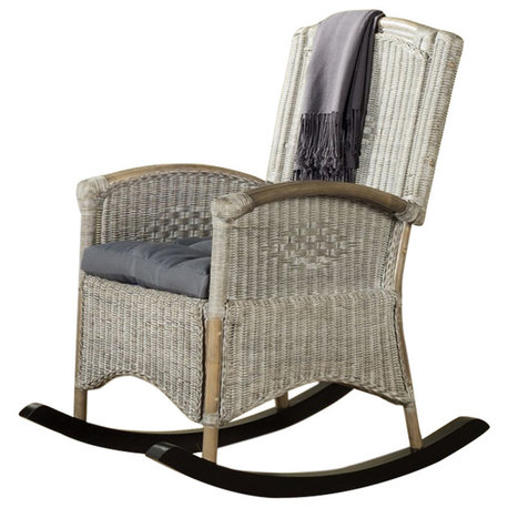 Verona Rocking Chair - Antique, Grey