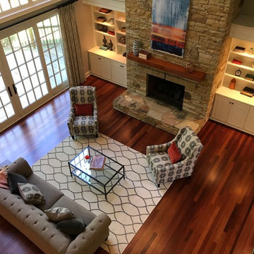 Glamorous Lake House Staging