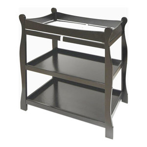 badger basket sleigh style changing table