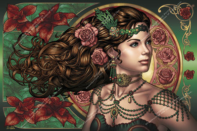 Rose - Art Nouveau Woman