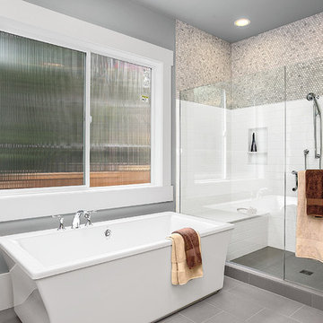 Greater Seattle Area | The Parthenon Master Bathroom
