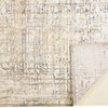 Weave & Wander Vanhorn Distressed Abstract Rug, Beige, 8'x11'