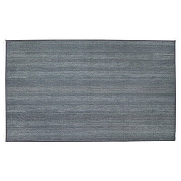 My Magic Carpet Solid Gray Rug, 3'x5'