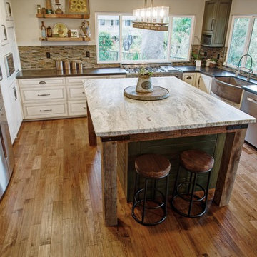 Craftsman \ Rustic masterpiece kitchen in Monrovia