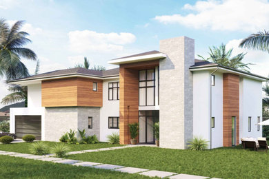 Inspiration for an exterior home remodel in Miami