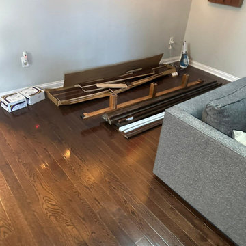 Installation: Hardwood floors & steps