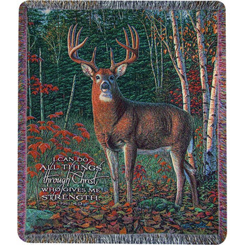 Autumn Sentinel -Nor-50"x60" Tapestry Throw