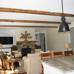 Interior Barn Beams - Columns And Capitals
