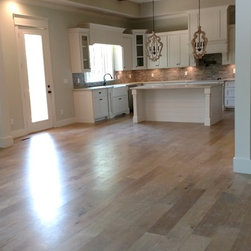7" Hickory With Whitewashed Gray Stain - Products