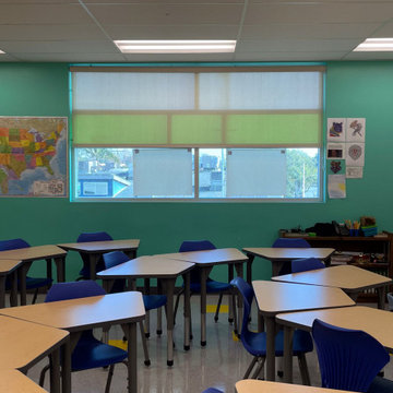 Roller Shades For Classroom Windows - Optimizing Focus & Minimizing Distractions
