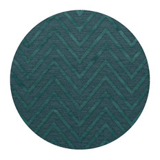 Dalyn Dover DV4TE4 Rug, Teal, 4' Round