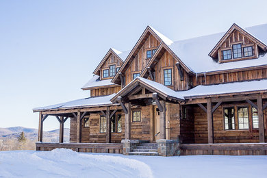 Mountain style exterior home photo in Boston