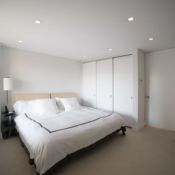 Encapsulation of popcorn ceiling and lighting upgrade in Roosevelt Island, NY