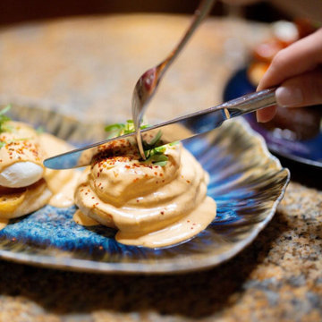 La Mer Blue at Asador Restaurant Renaissance Dallas