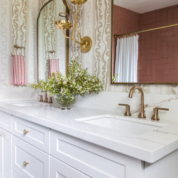 Glam Pink Bathroom