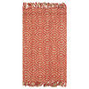 Safavieh Natural Fiber Collection NF445 Rug, Rust, 3' X 5'