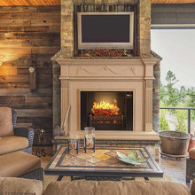 Fireplace mantels - magikflame