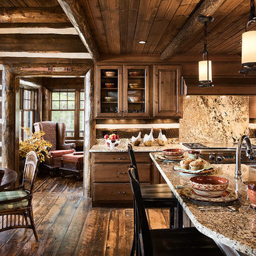 Log Home Kitchens
