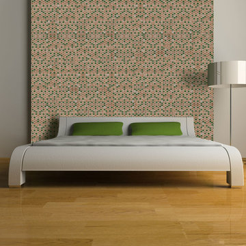 Habitus Cork Mosaic Tile Color Mix