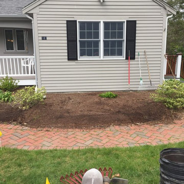 Foundation planting makeover
