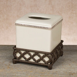 Ogee-G Tissue Box Cover- GG Collection - Tissue Box Holders