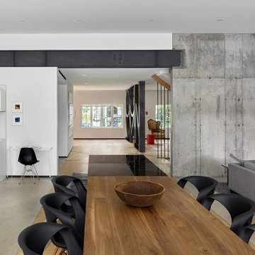 Modern dining space