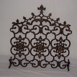 Wrought Iron Fireplace Screens - Products