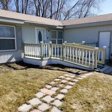 Deck Repair and Patio Build