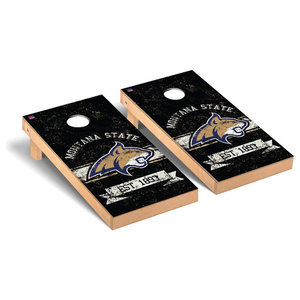 Alcorn State Braves Cornhole Game Set Banner Vintage