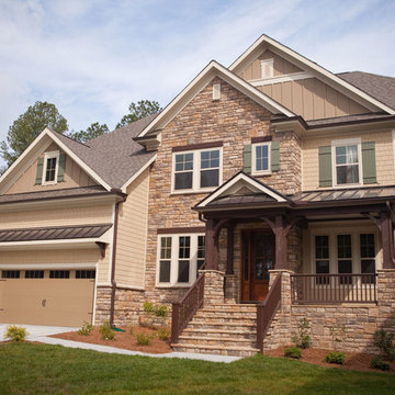 Raleigh NC Stone Photos New Homes
