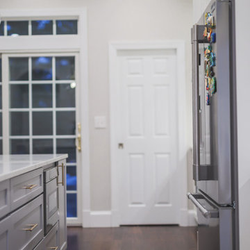 Modern Kitchen Remodel in Frederick County, MD with chic kitchen appliances