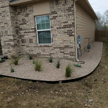 Custom Concrete Paver Walkway and Xeriscape