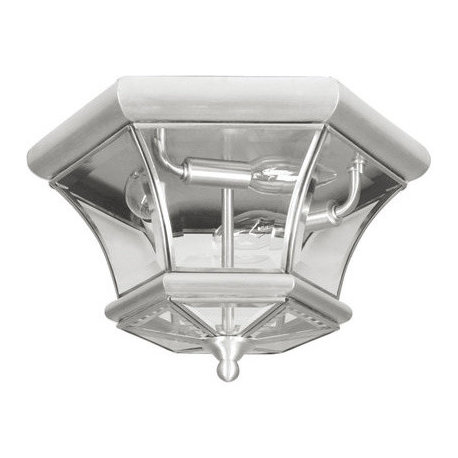 Monterey and Georgetown Ceiling Mount, Brushed Nickel