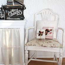 Christmas inspired living room