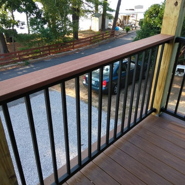 NEW DECK/CARPORT WITH HIP ROOF
