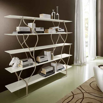 Wrought Iron Art.  The Vineyard Bookcase