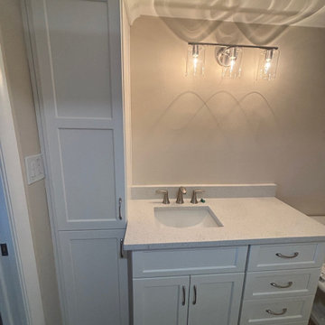 Transitional Bathroom Remodels & Full Condo Flooring Update – Florida