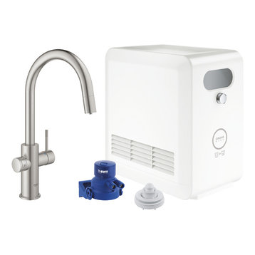 001 Grohe Blue Chilled And Sparkling 2-Handle Faucet and Water System, Superstee