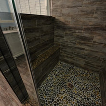 Wood Tile Shower
