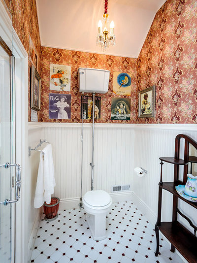 Victorian Bathroom by Dennis Mayer - Photographer